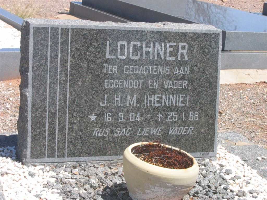 LOCHNER J.H.M. 1904-1968