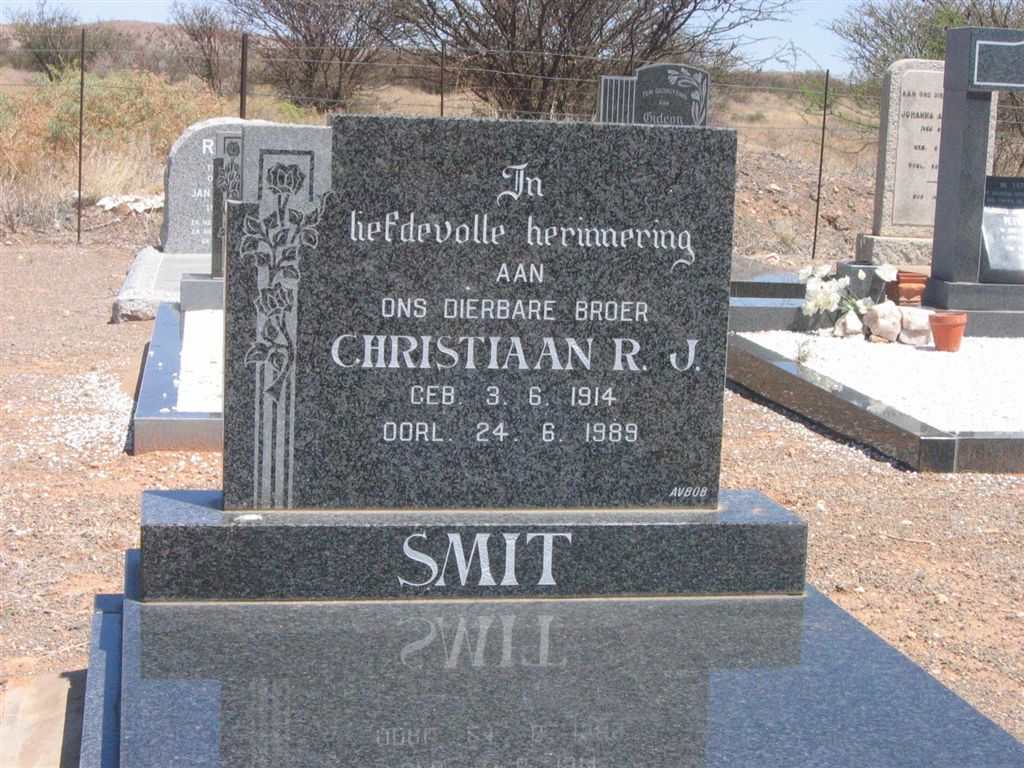 SMIT Christiaan R.J. 1914-1989