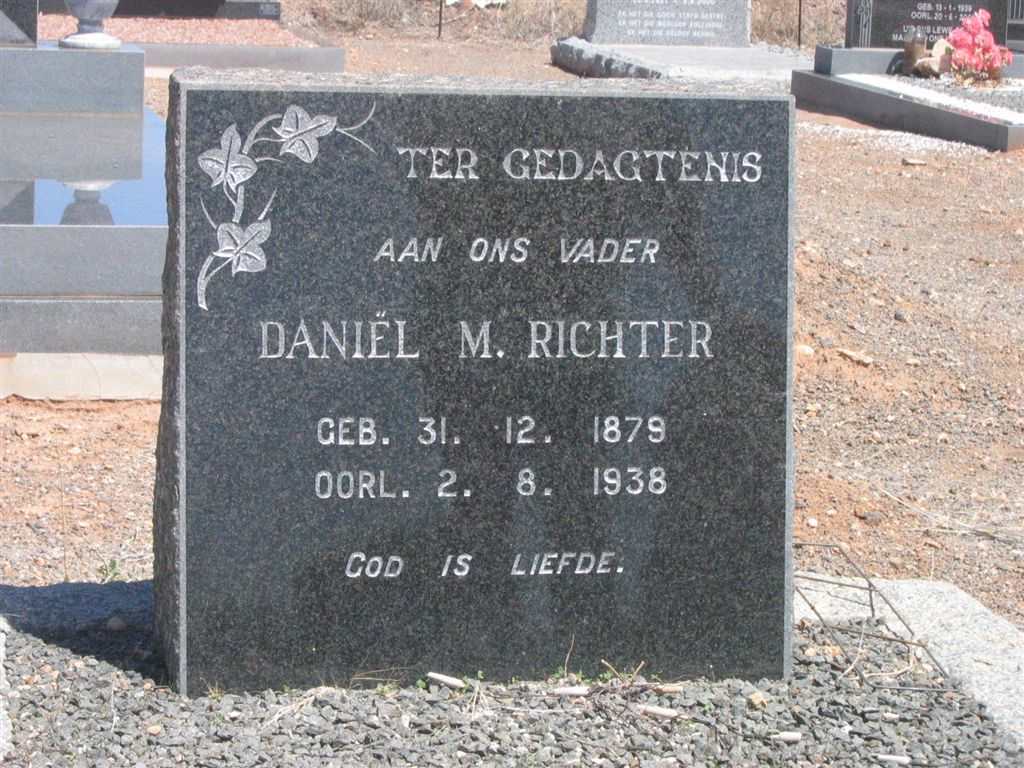 RICHTER Daniël M. 1879-1938