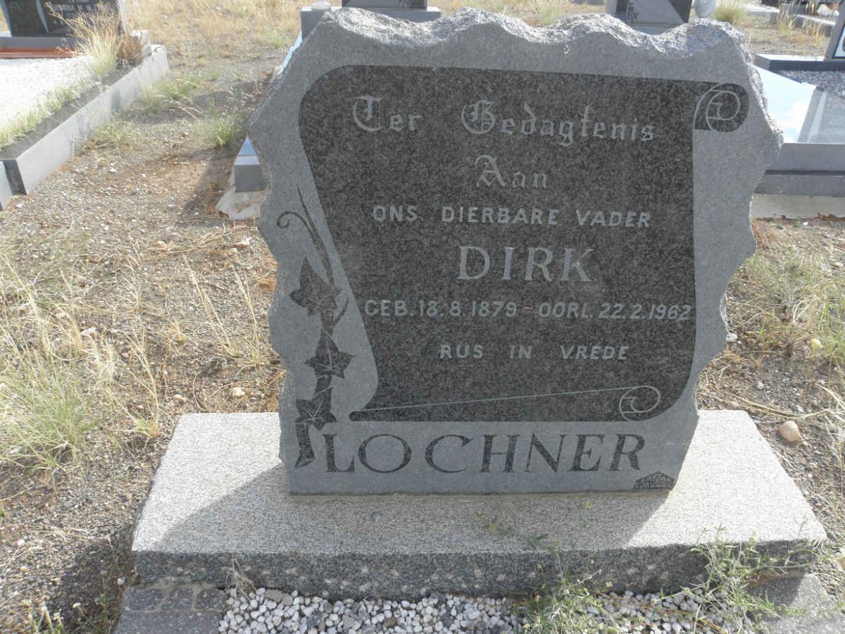 LOCHNER Dirk 1879-1962