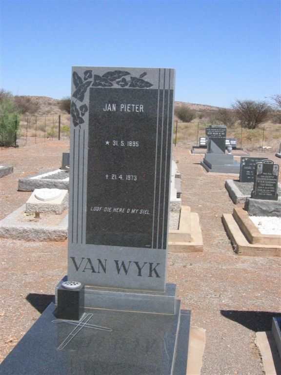 WYK Jan Pieter, van 1895-1973