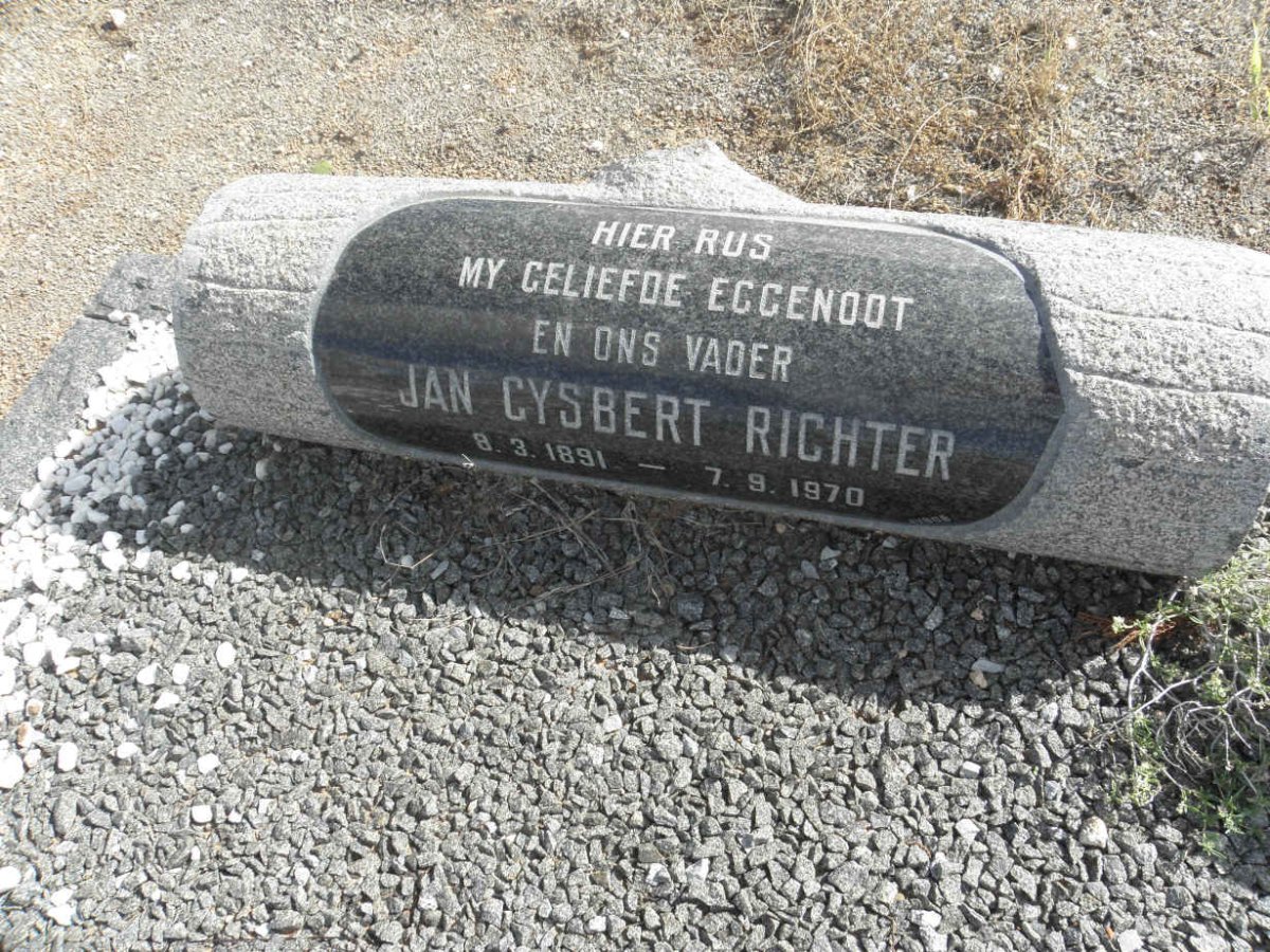 RICHTER Jan Gysbert 1891-1970