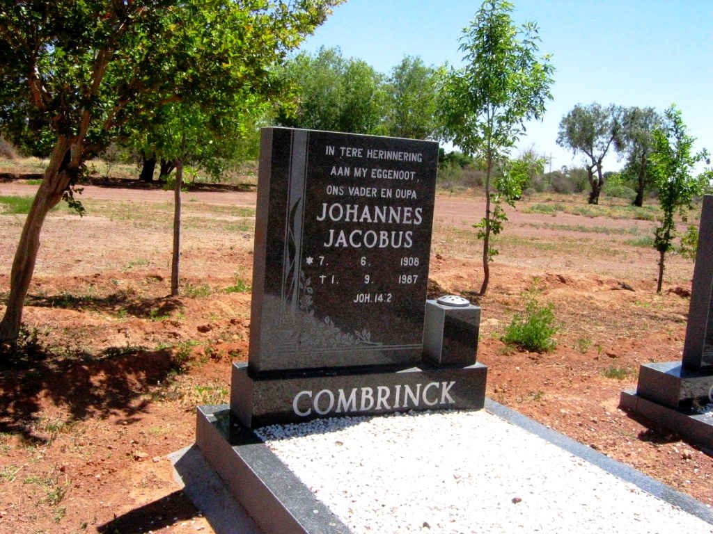 COMBRINCK Johannes Jacobus 1908-1987
