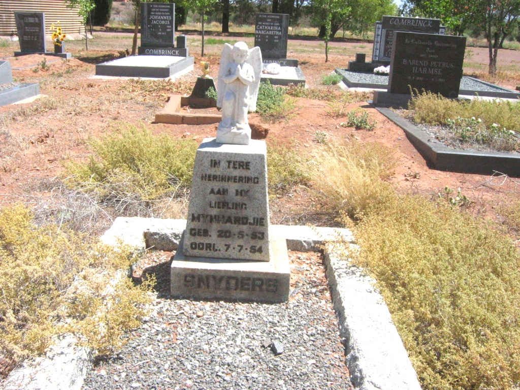 SNYDERS Mynhardjie 1953-1954