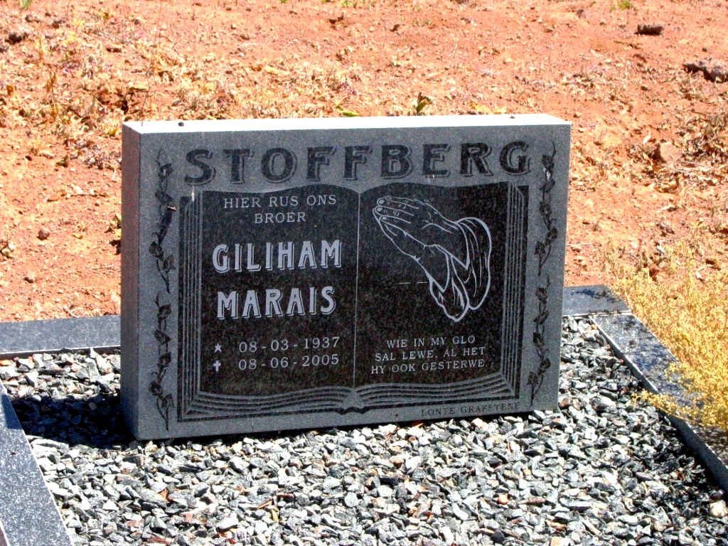 STOFFBERG Giliham Marais 1937-2005