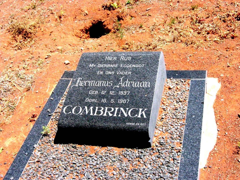 COMBRINCK Hermanus Adriaan 1937-1987