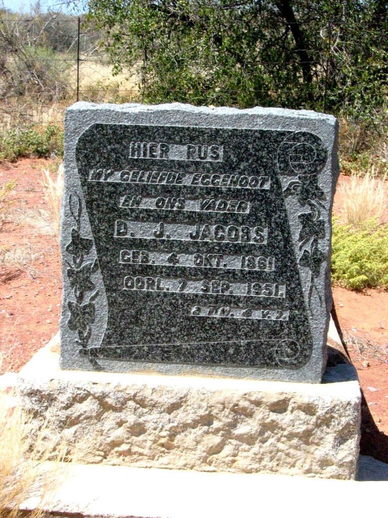 JACOBS D.J. 1861-1951