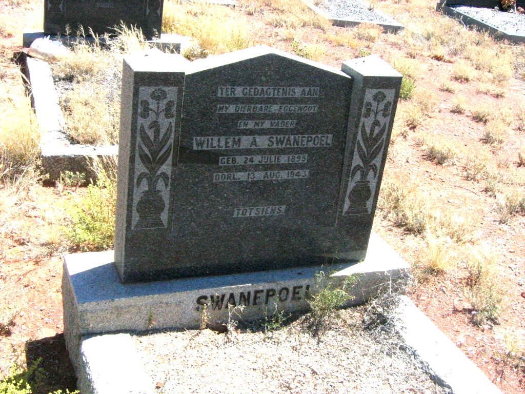 SWANEPOEL Willem A. 1895-1943