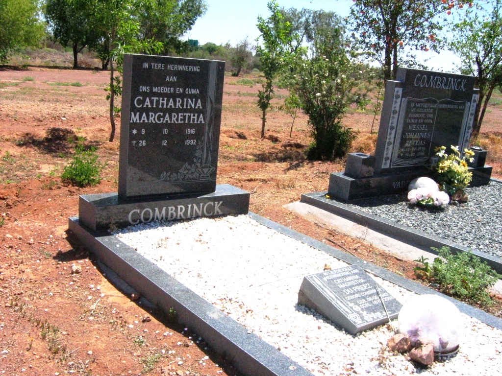 COMBRINCK Catharina Margaretha 1916-1992