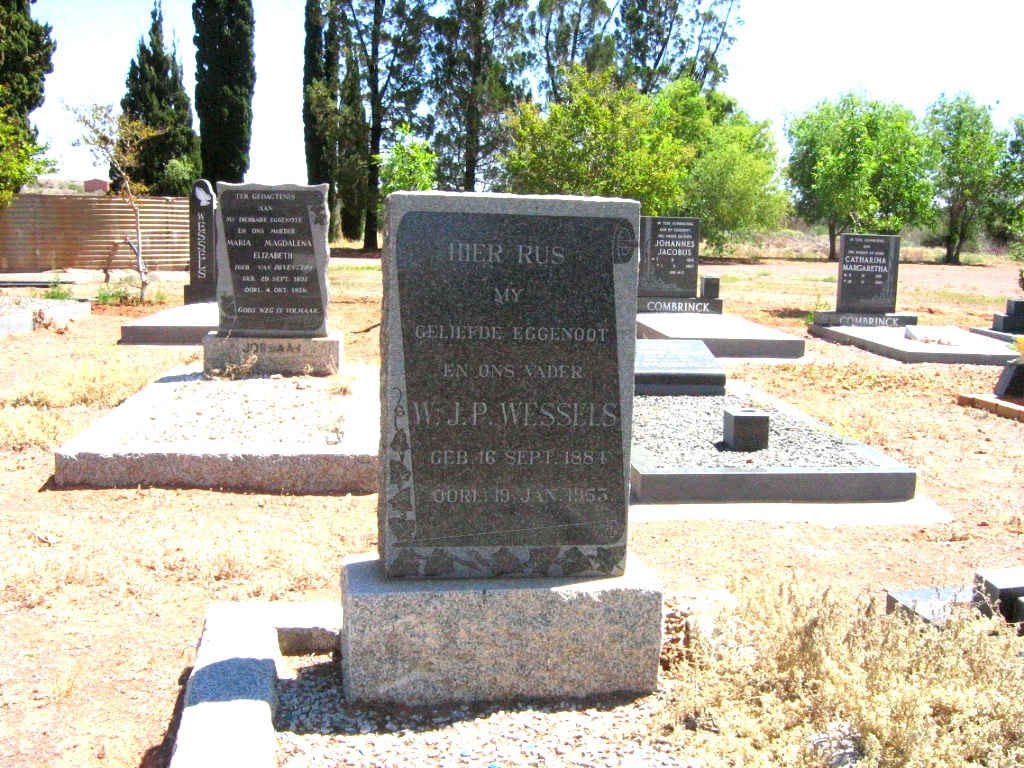WESSELS W.J.P. 1884-1963