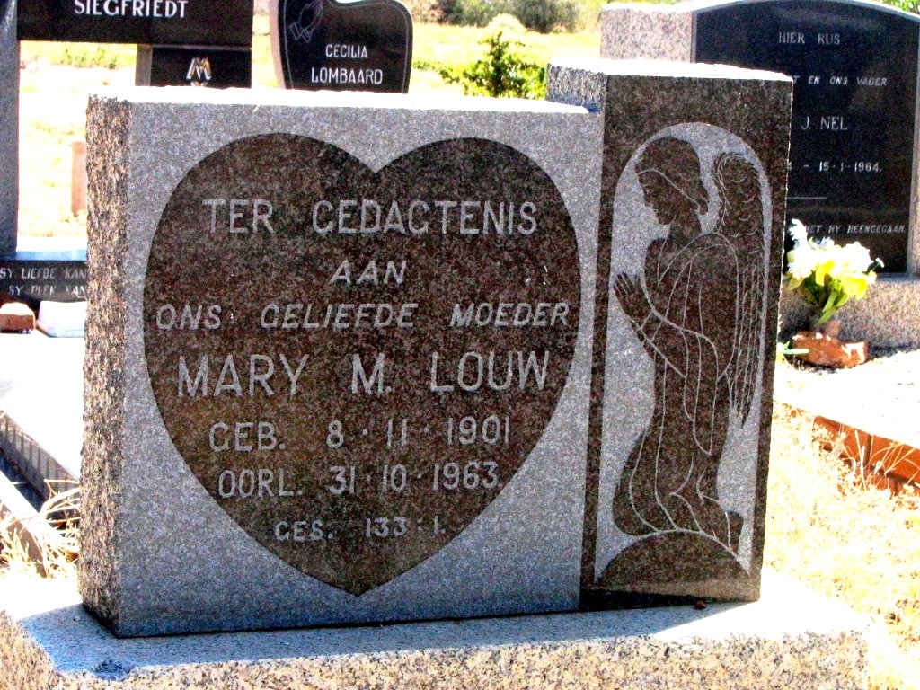 LOUW Mary M. 1901-1963