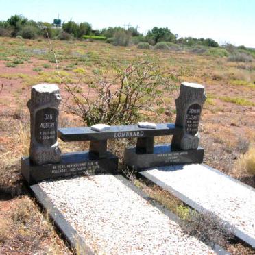 LOMBAARD Jan Albert 1928-1981 &amp; Johanna Elizabeth JACOBS 1928-1995 