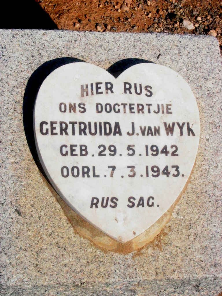 WYK Gertruida J., van 1942-1943
