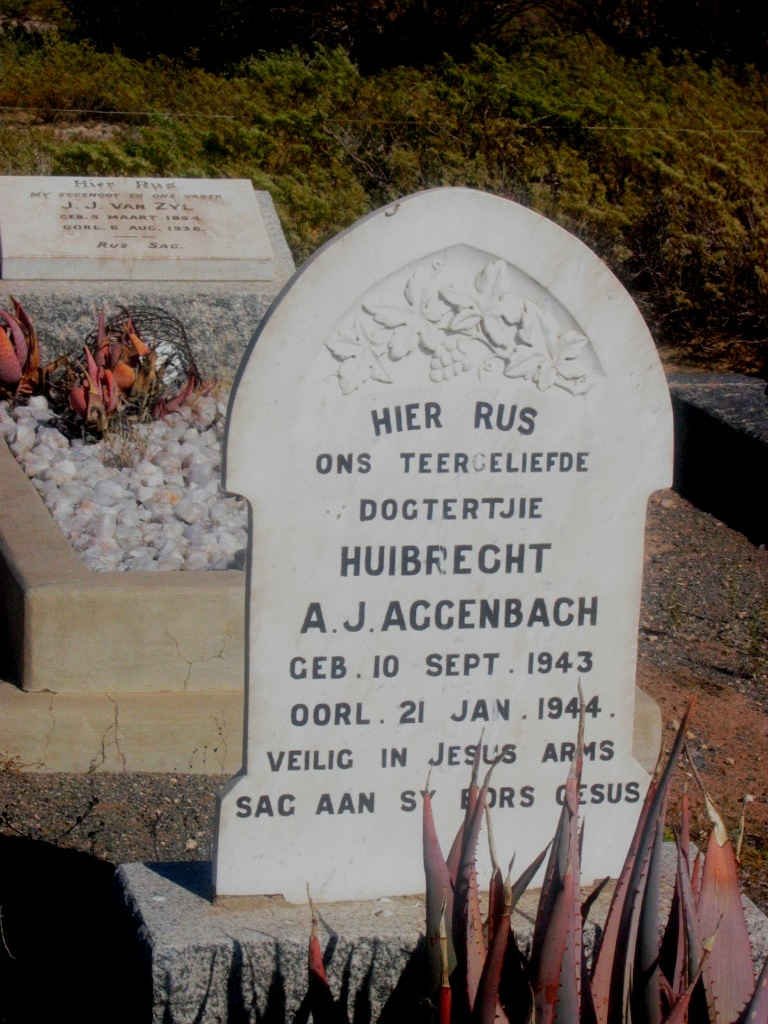 AGGENBACH Huibrecht A.J. 1943-1944