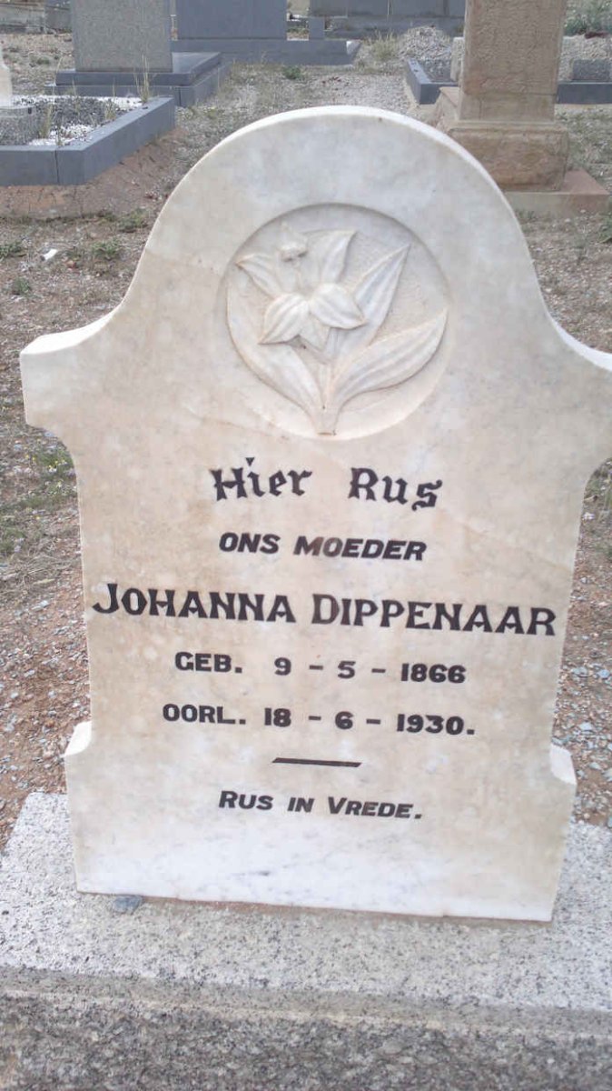 DIPPENAAR Johanna 1866-1930