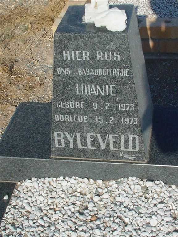 BYLEVELD Lihanie 1973-1973