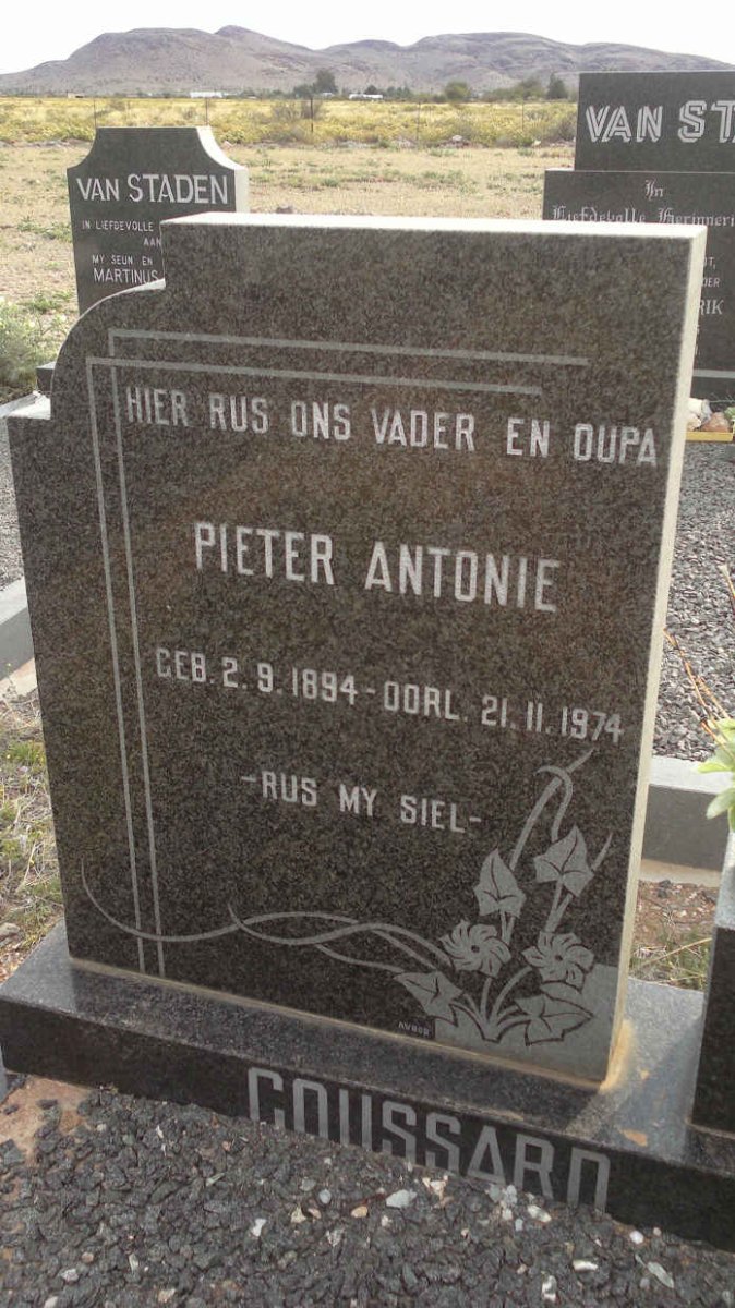 GOUSSARD Pieter Antonie 1894-1974