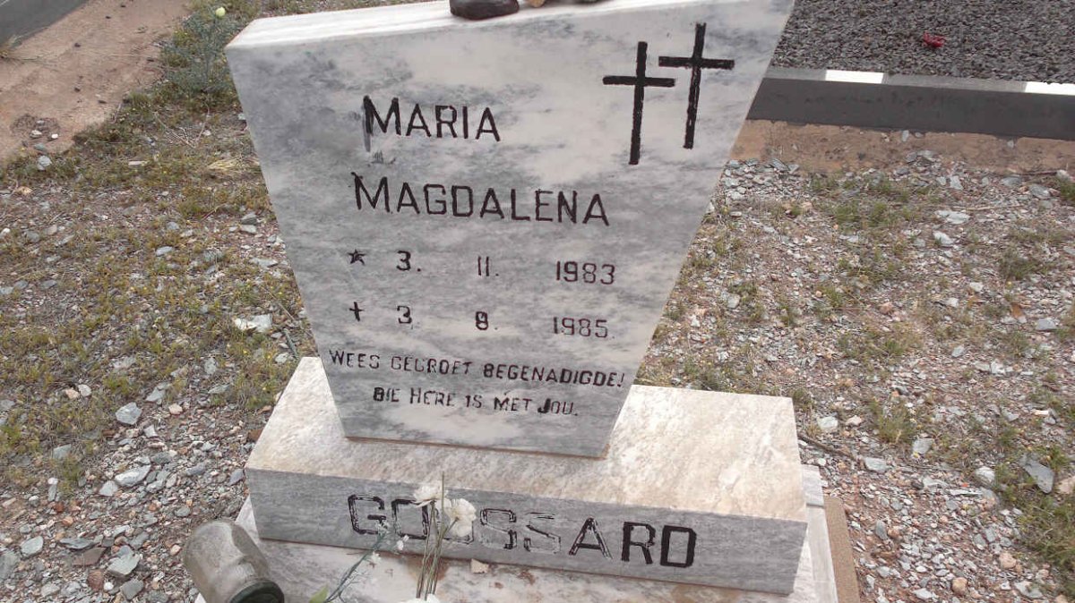 GOUSSARD Maria Magdalena 1983-1985