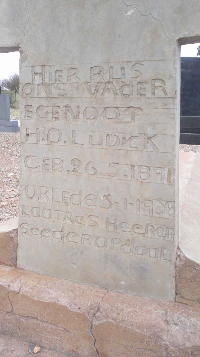 LUDICK H.O. 1891-1938