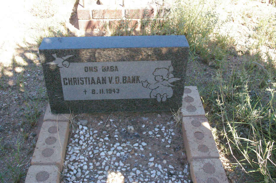 BANK Christiaan, v.d. -1943