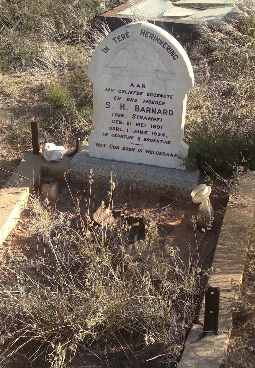 BARNARD S.H. nee STRAMPE 1891-1934