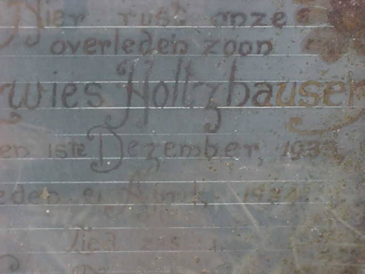 HOLTZHAUSEN Lewies 1933-1934