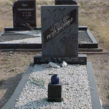 MACDONALD Pieter 1909-1980
