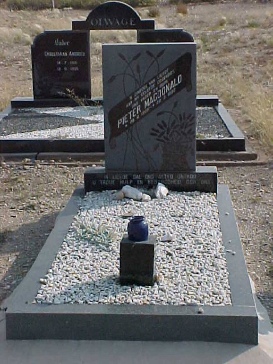 MACDONALD Pieter 1909-1980