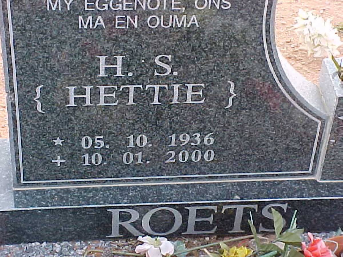 ROETS H.S. 1936-2000