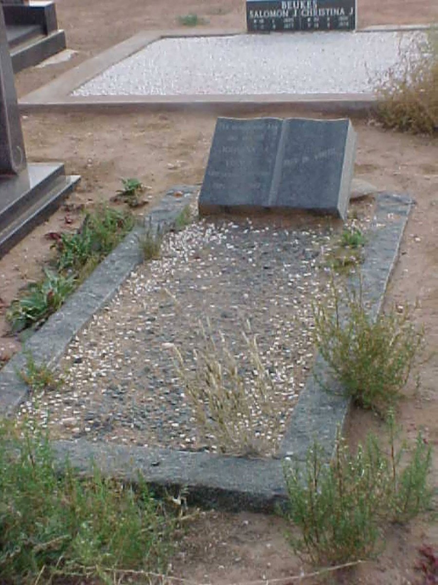VISAGIE Johanna J. nee ROUX 1912-1963