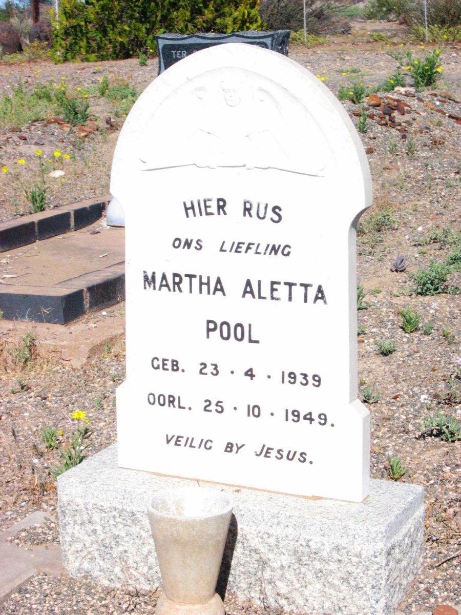 POOL Martha Aletta 1939-1949