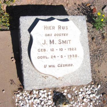 SMIT J.M. 1922-1938