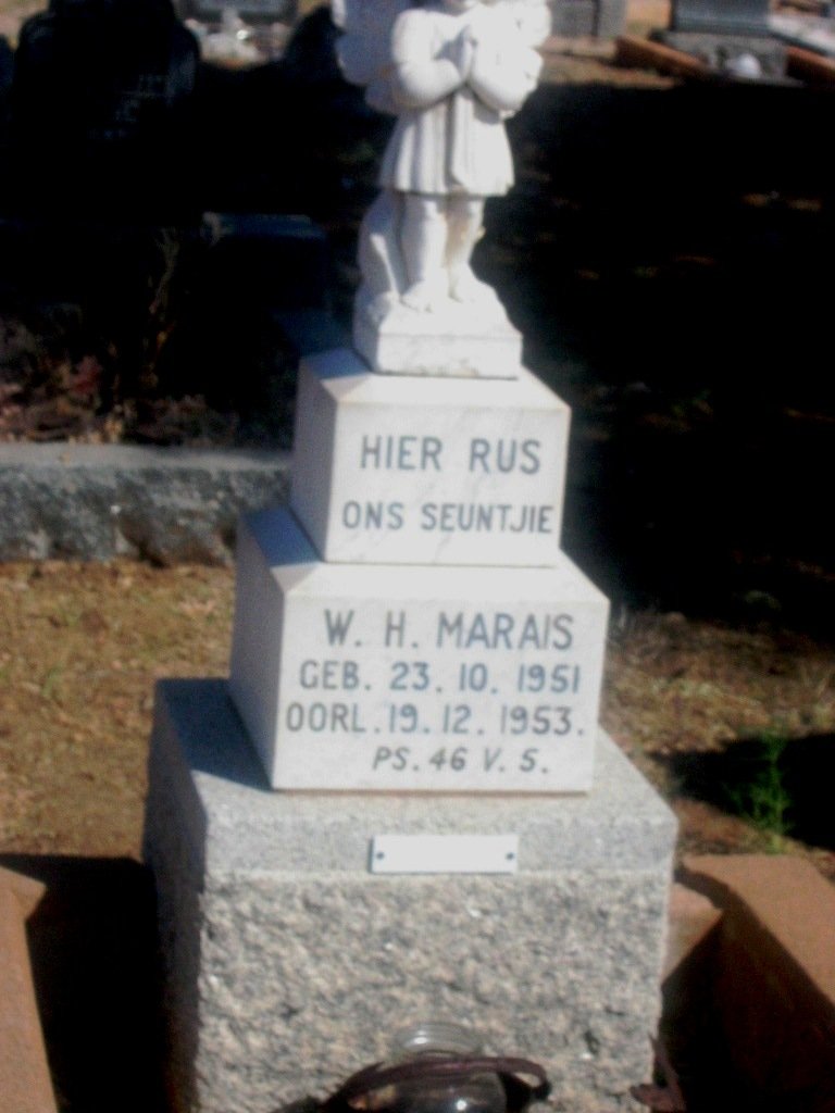 MARAIS W.H. 1951-1953