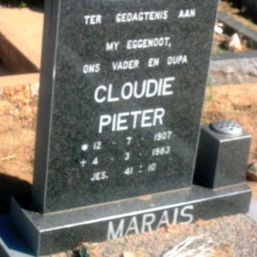 MARAIS Cloudie Pieter 1907-1983