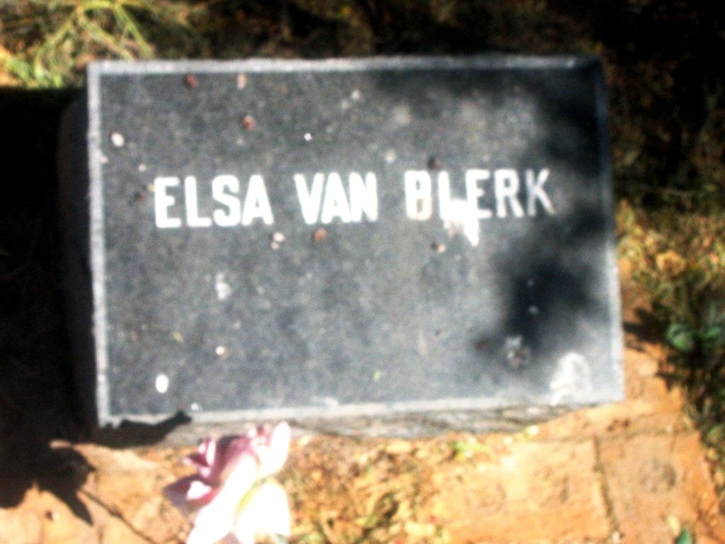 BLERK Elsa, van