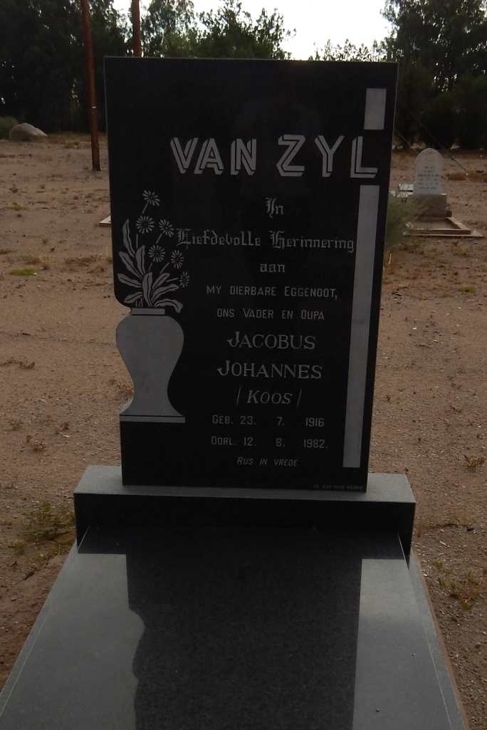 ZYL Jacobus Johannes, van 1916-1982