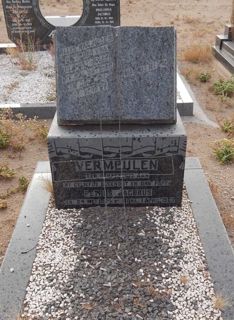 VERMEULEN Petrus Jacobus 1924-1963