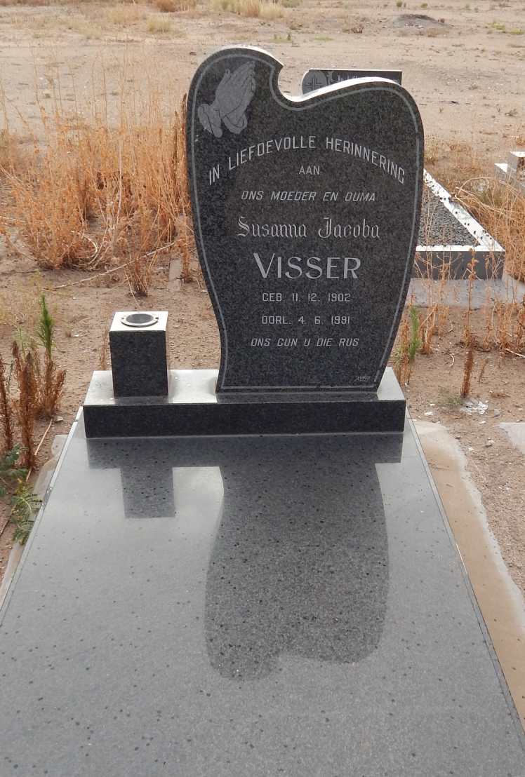 VISSER Susanna Jacoba 1902-1991