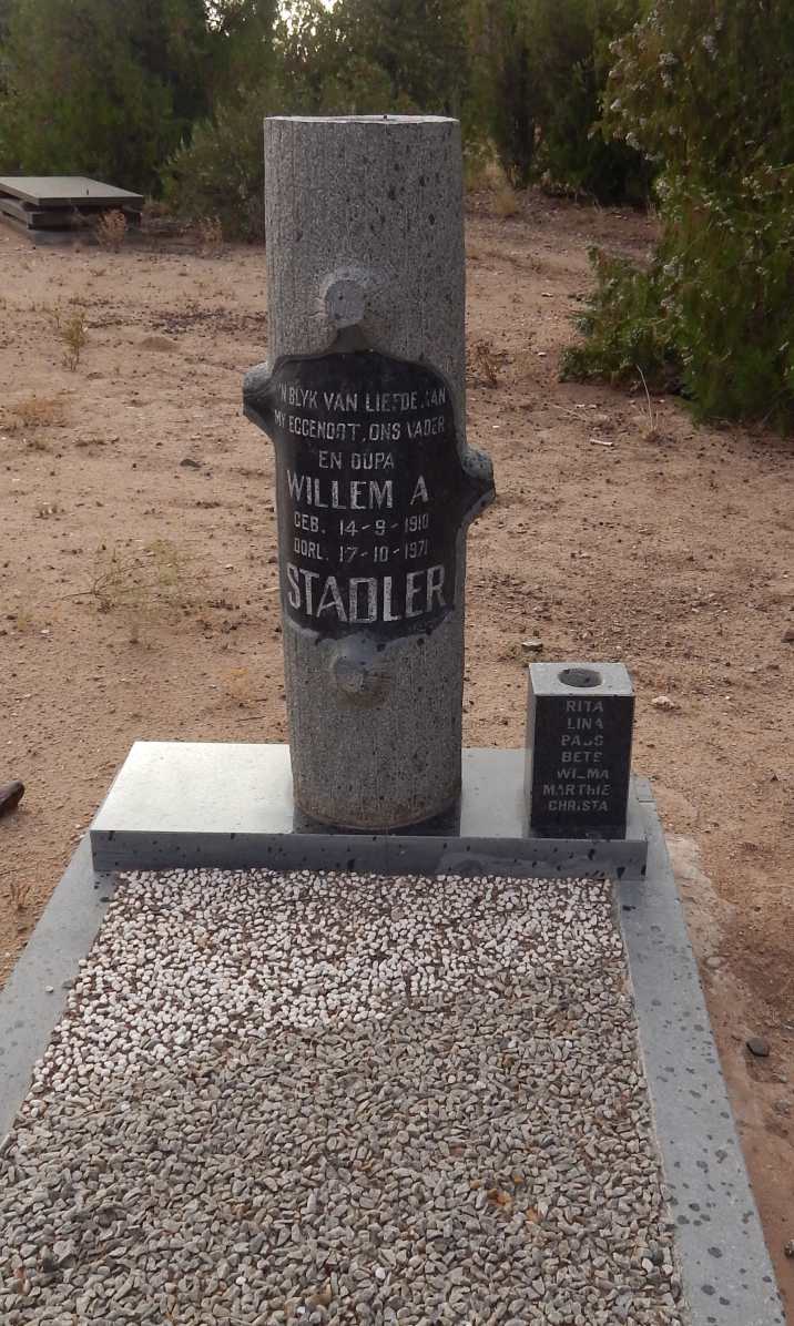 STADLER Willem A. 1910-1971