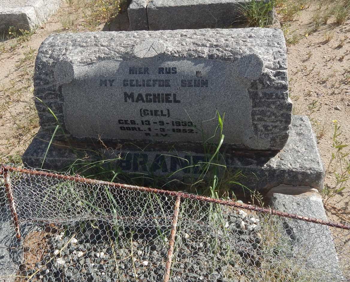 BRAND Machiel 1933-1952