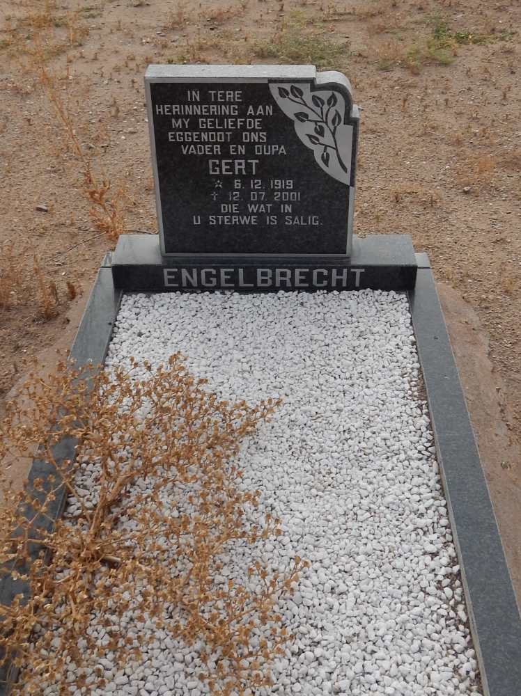 ENGELBRECHT Gert 1919-2001