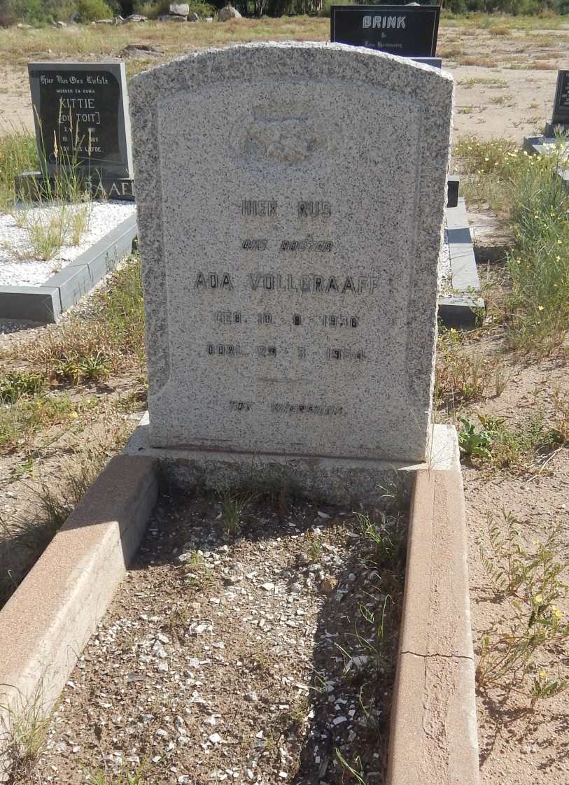 VOLLGRAAFF Ada 1936-1954
