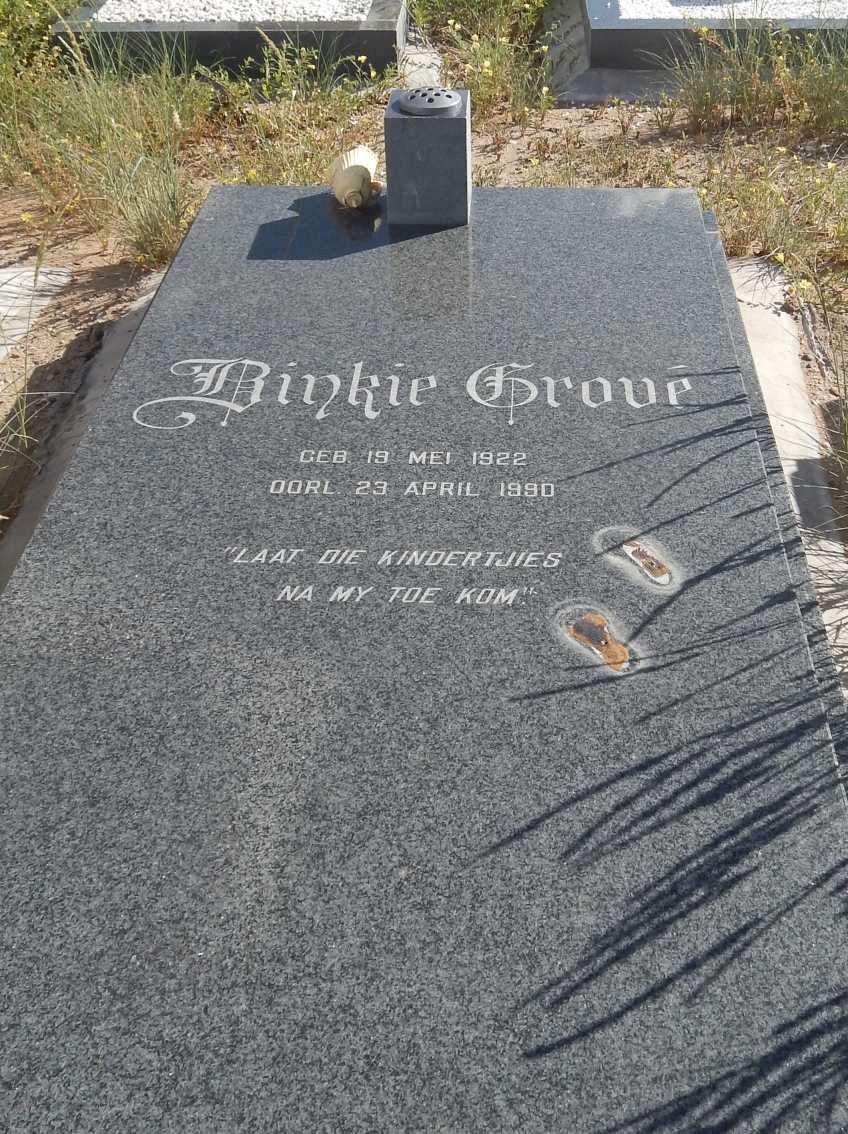 GROVÉ Binkie 1922-1990