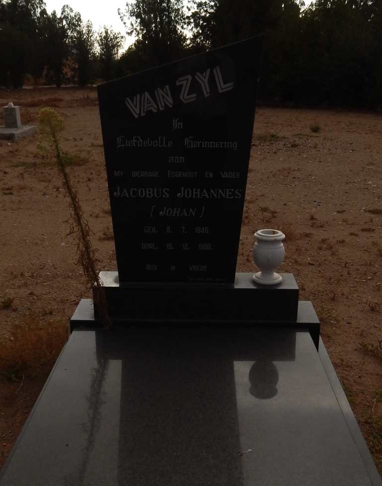 ZYL Jacobus Johannes, van 1946-1996