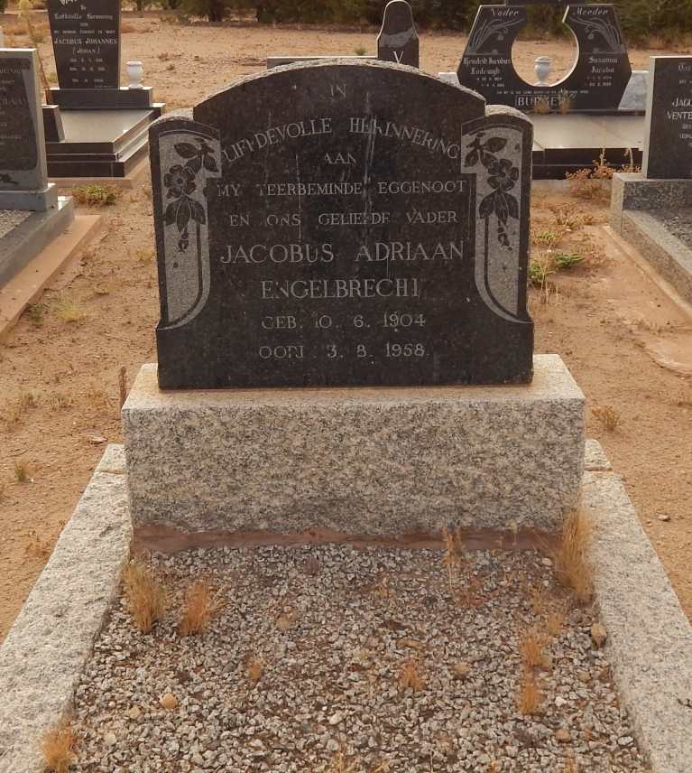ENGELBRECHT Jacobus Adriaan 1904-1958