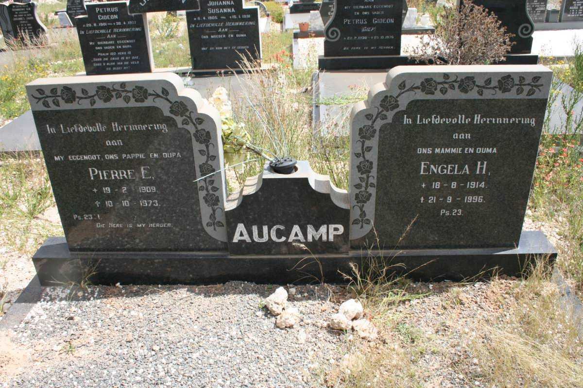 AUCAMP Pierre E. 1909-1973 &amp; Engela H. 1914-1996