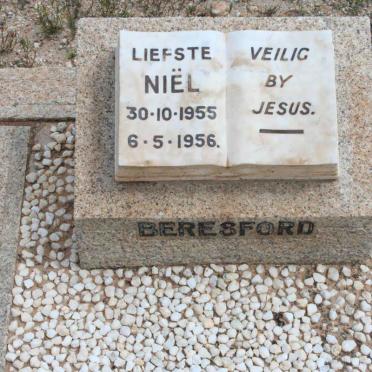 BERESFORD Niel 1955-1956