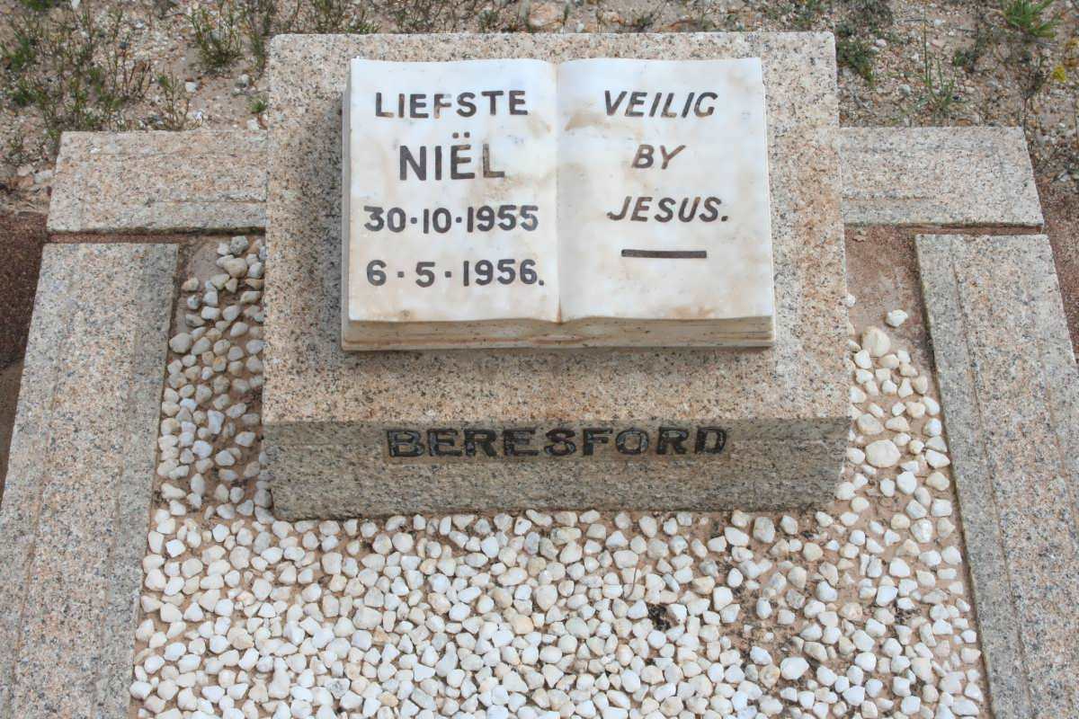 BERESFORD Niel 1955-1956