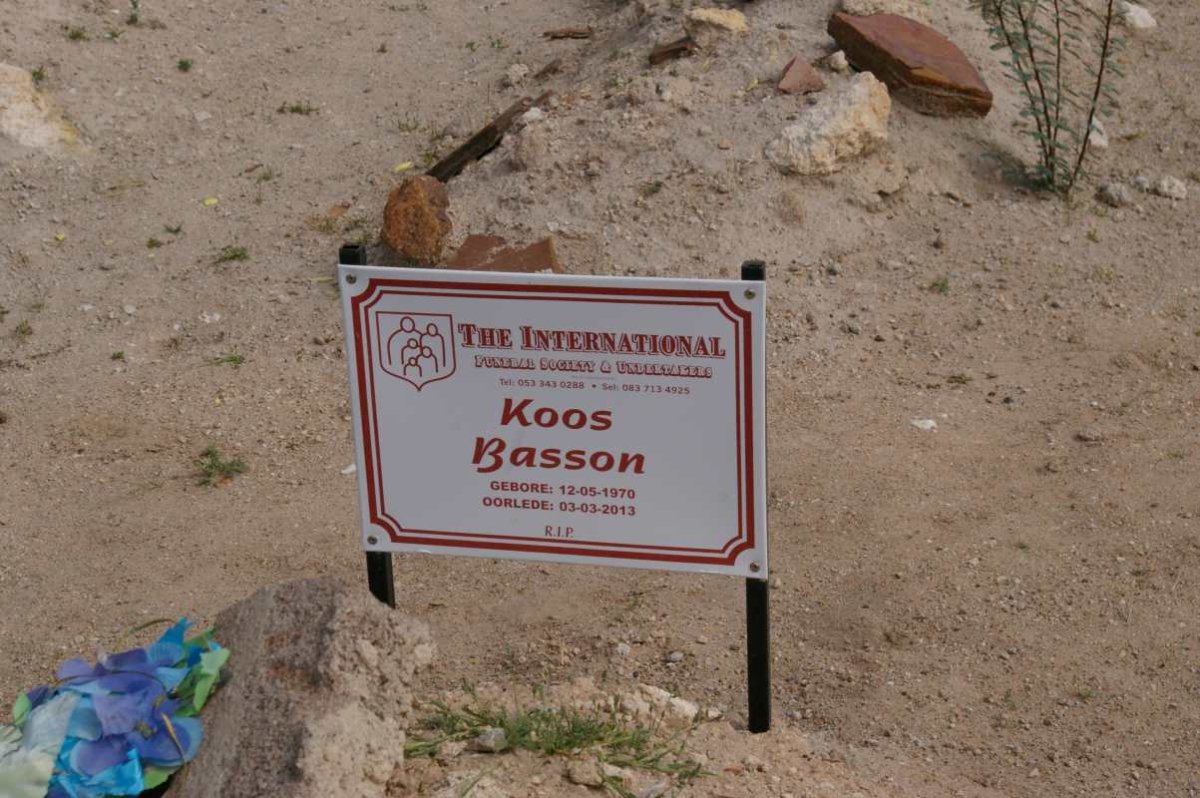 BASSON Koos 1970-2013