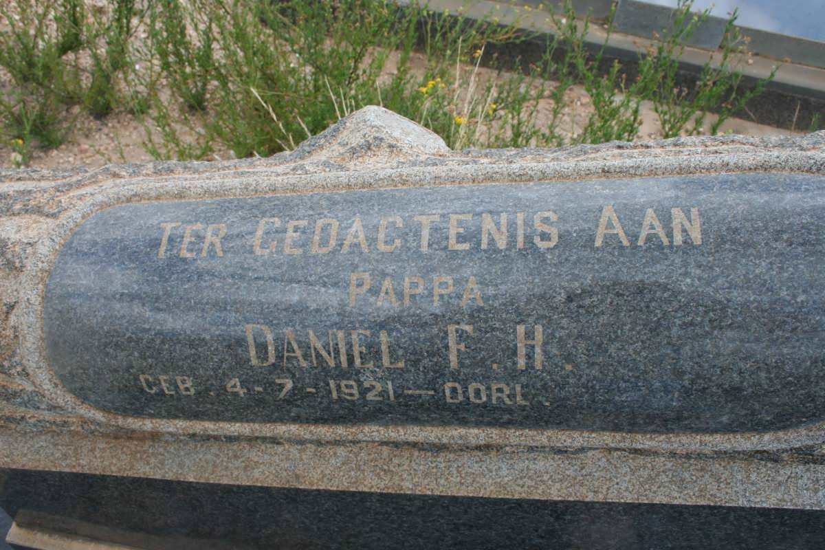 FLEMMING Daniel F.H. 1921-